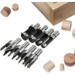 8pcs tourillons forets fraises bois 6 / 10 / 13 / 16mm outils  bouchonner pour perceuse