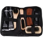 8pcs trousse de soin de cirage pour chaussures neutres pour bottes chaussures de sport