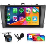 9 autoradio [2 + 64go] android 15 pour toyota avensis t27 2008 - 2015 - carplay / android auto / mirror ...
