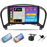 9 autoradio [8 - c?urs 6 + 128g] android 15 pour nissan juke j15 2010 - 2019 / infiniti esq 2011 - 2017 ...