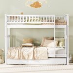 90 * 200cm lits superposs lits denfant lits triples lits superposs avec lit gigogne garde - corps haut ...