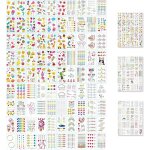 90 feuilles tatouage temporaire enfantsanimaux mignons imperm�ables anime arc - en - ciel enfants tatouage ...