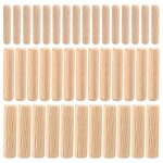 90 pices assortiment de chevilles en bois chevilles en goujon bois coniques rainures m6 m8 m10