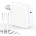 96w chargeur usb c compatible avec macbook pro 16 / 15 / 14 / 13 pouces macbook air 2020 / 2019 / 2018 ...