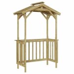 [9705768]abri de rangement ext�rieur - abri pour barbecue marron 133. 5x63x200cm pin impr�gn�poids:38. ...