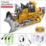 9ch - bulldozer 3b - pelleteuse tlcommande 2. 4g rc camion bulldozer vhicule dingnierie en alliage ...