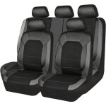 Housses de si�ge - rnemitery - 9pcs - cuir - compatible peugeot - confortable et respirant