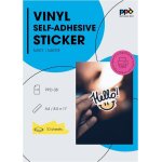 A4 x 10 autocollants en vinyle mat qualit� photo personnalisables impression jet dencre r�sistants aux ...