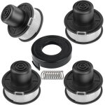 A6226 bobines de fil de rechange1 x capuchon de rechange pour black & decker coupe bordures filaire gl250 ...