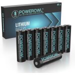 Aa piles au lithium 8 pi�ces haute capacit� longue dur�e 15 v aa pour appareils high - tech (non rechargeables ...