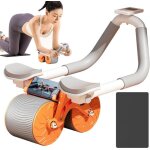 Ab roller roue abdominale roue abdominale automatique avec minuterie et tapis dentra�nement pour d�butants ...