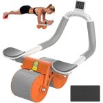 Ab roller roue abdominale rebond automatique musculation fitness pectoraux planche abdos