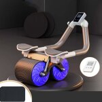 Ab roller wheel roulette abdominaux roue abdominale � rebond automatique abdominaux roue abdominale avec ...