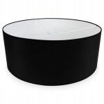 Abat - jour cylindre 50cm - light home - matero - 6 couleurs - tissu & m�tal