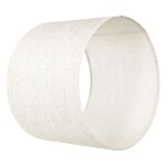 Abat - jour - duoku - tambour - 400 x 400 x 300 mm - 2 pi�ces - lin clair - m�tal