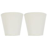 Abat - jour - europ�en - lot de 2 - tissu - e14 - style classique intemporel