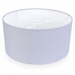 Abat - jour pour lampadaire suspendu gris clair 40 cm