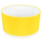 Abat - jour pour lampadaire suspendu jaune 40 cm