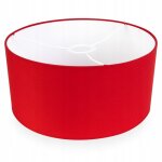Abat - jour pour lampadaire suspendu rouge 40 cm