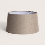 Abat - jour lampe lin trude gris