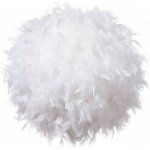 Abat - jour de lampe � suspension en plumes blanches pour plafond abat - jour non �lectrique avec abat ...