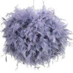 Abat - jour en plumesabat - jour pour suspensionlampe de table lampadaireabat - jour en plumes moelleuses ...
