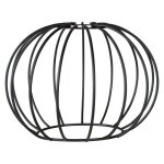 Abat - jour rond en m�tal e27 loft 18x13