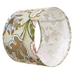 Abat - jour tambour - duoku - 2 pcs - 33 x 33 x 25 cm - abat - jour de remplacement moyen en lin - housse ...