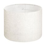Abat - jour tambour - vevor - 33x33x25 cm - abat - jour de remplacement moyen en lin pour lampes de table ...