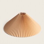 Abat - jour tissu luanda orange