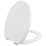 Abattant wc - blanc - forme o - fermeture douce - d�montage rapide - 150 kg