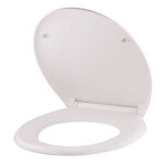 Abattant wc blanc universel thermodur frein de chute noyon & thiebault