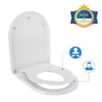 Abattant wc - coree - frein de chute - sige enfant magntique - charnires inox - pp - familial - quick ...
