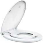Abattant wc - papeco - universel - abaissement automatique - fixation magn�tique - quick release