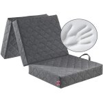 Abeil chauffeuse - matelas dappoint de gris avec housse