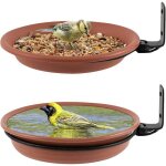 Abreuvoir oiseaux exterieur mangeoire sur pied bains pour sauvages bath baignoire suspendue nourriture ...