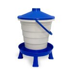 Abreuvoir poule seau plastique avec pieds 20l - gaun