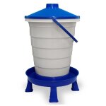 Abreuvoir poule seau plastique avec pieds 25l - gaun Abreuvoir poule seau plastique avec pieds 25l - gaun