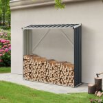 Abri - bches couvert kalmar 155 x 45 x 157 cm anthracite