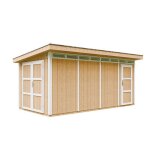 Abri de jardin qualit� premium 8. 52 + 2. 95 m� - cabane de jardin exterieur cabane de jardin - timbela ...