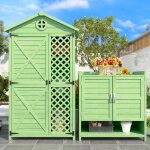 Abri de jardin en bois setarmoire extérieur cabane à outilscontient une grande et deux petites armoire ... Abri de jardin en bois setarmoire extérieur cabane à outilscontient une grande et deux petites armoire ...