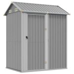 Abri de jardin cabane cabanon maison de stockage remise exterieur hangar outils robuste clair 192 x 1525 ...