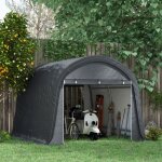Abri jardin - chalet abri jardin alu 3x3m 2 portes roulantes uv hydrofuge acier pe gris Abri jardin - chalet abri jardin alu 3x3m 2 portes roulantes uv hydrofuge acier pe gris
