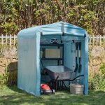 Abri de jardin ext�rieur - sobuy - kls11 - bl - imperm�able - bleu clair - 120x176x163 cm