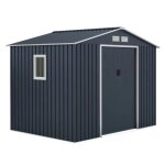 Abri de jardin en métal 529 m² - 277 x 191 x 202 cm - venus kit dancrage inclus 2 portes coulissantes ... Abri de jardin en métal 529 m² - 277 x 191 x 202 cm - venus kit dancrage inclus 2 portes coulissantes ...