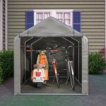 Abri de jardin pas cher abri robot tondeuse abri velocabane de jardin avec volet roulantmatriau pe  ...