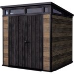 Abri de jardin signature 77 - aspect bois douglas - 45m2 - keter Abri de jardin signature 77 - aspect bois douglas - 45m2 - keter