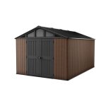 Abri de jardin stronghold 1015 - 125 m2 - marron aspect bois - keter Abri de jardin stronghold 1015 - 125 m2 - marron aspect bois - keter