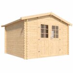 Abri de jardin vallo fentre 310 x 302 x h 226 cm