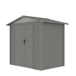 Abri m�tallique gardiun grunewald 403 m2 ext�rieur 240x168x220 cm acier avec fen�tre lat�rale et double ...